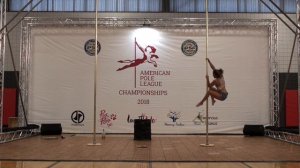 Arloa Reston, Artistic Professional Masters 50+ Women, American Pole League 2018