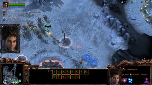 [StarCraft 2] Heart of the Swarm #10 "Перехват" прохождение смотреть онлайн