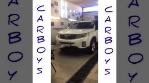 Замена лобового стекла Kia Sorento в компании carboys на Ул. Путейская 21