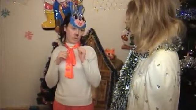 Новый год 2008 в садике Колосок № 31 Волжский 25 12 2007 смотреть онлайн