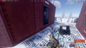 Фарм арктической базы/красной карты в RUST