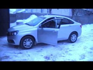 Lada Vesta. Обогрев лобового стекла в -20°С