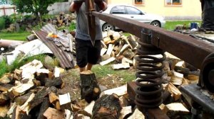 Механічний колун/Механический колун.Саморобний.