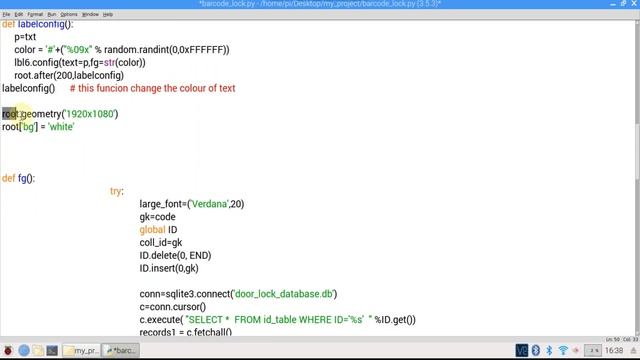Barcode Security System using raspberry pi scanner with GUI (full tutorial) | Experimentalist смотреть онлайн