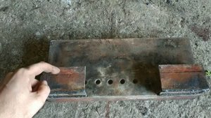 Модернизация порожка (форсунки)  в котле Холмова Экон