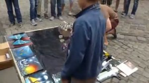 Рисование баллончиками. Необычные картины баллончиком, спрей-арт.