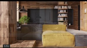 Лофт в интерьере. Типовые квартиры с дизайном в стиле лофт.
