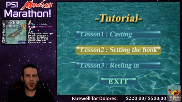 PS1 Charity Madness Marathon #14 25: Reel Fishing II смотреть онлайн