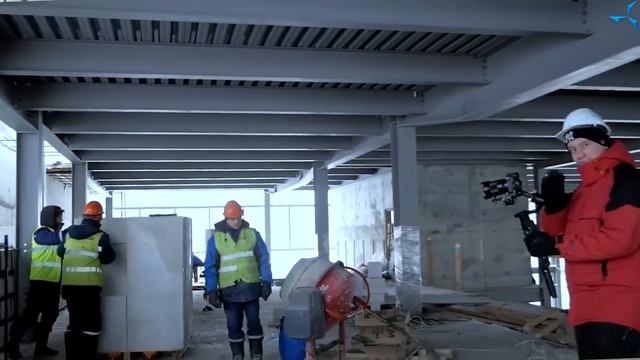 Что было сделано на строительной площадке в праздничные дни | Проект «Совэлмаш» | День 217-й смотреть онлайн