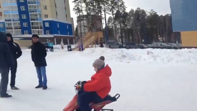 Зимние гонки у Галактики от Саши) смотреть онлайн