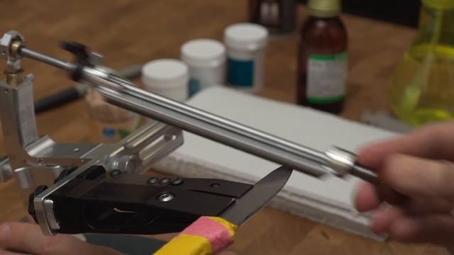 Заточка ножей. Shirogorov Neon М390. Точилка Кадет. Полтавские эльборы смотреть онлайн