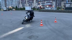 Gymkhana GP 2022 stage 1 / Кучерявый Юрий Regulmoto Alien Monster 300 / heat 1