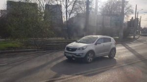 Севастопольский троллейбус на Тролза 5265.02 Мегаполис №2100 до б.Камышовая 11.01.2023г.