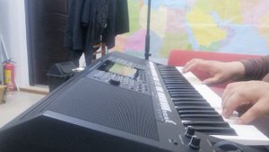 S. Seifullin. Tau ishinde, cover. Yamaha psr s775
