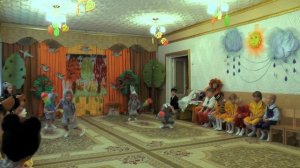Танец зайцев на осеннем утреннике 2014.Муз. рук. Максюта Г. В..Старшая группа.