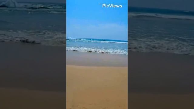 Шри-Ланка. Пляжи курорта Бентота. Обстановка на пляже море и погода сегодня 17 ноября 2023