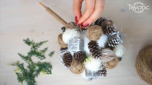 Topiary or tree of happiness, as I do / Топиарий или дерево счастья, как делаю я / DIY Tsvoric