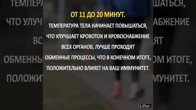 Как прогулка влияет на организм человека. Lifter смотреть онлайн