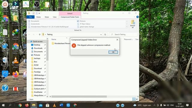 How to solve Zip, Rar file Errors | File Skipped Unknown Compression Method | Solved смотреть онлайн