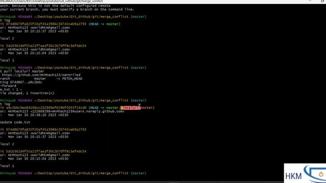 10. Git push , Git pull and Git Fetch operation (How to send repository from git to github)