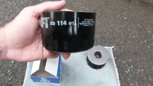 Масляный фильтр UFI 2311401 с пробегом 2 768 км, изнутри.