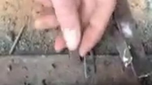 Изготовление замка для петли