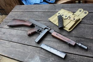 Thompson M1928A1 - Неполная разборка и сборка