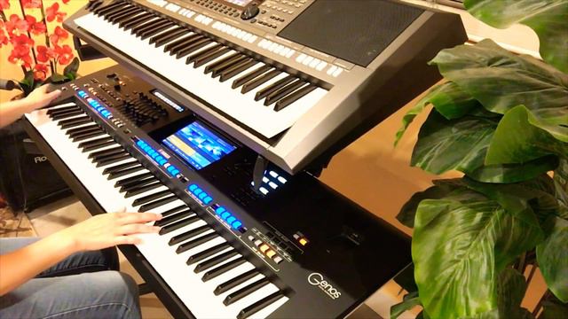 MARIA MAGDALENA - Sandra - Cover On Yamaha Genos смотреть онлайн