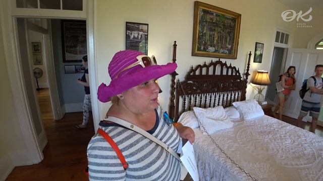 Путешествие по США, Key West. Дом Эрнеста Хемингуэя, шестипалые коты, традиционная архитектура. смотреть онлайн