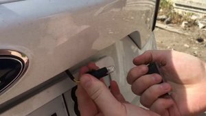 LED  подсветка номерного знака для Ford KUGA 2017