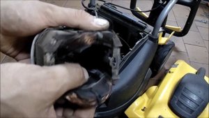 Ремонт газонокосилки STIGA COMBI 36 E. Замена подшипника