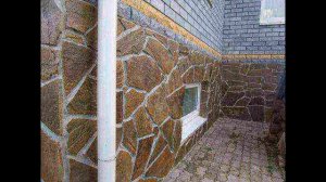 Примеры штукатурки под камень которая сделает ваши стены неповторимыми