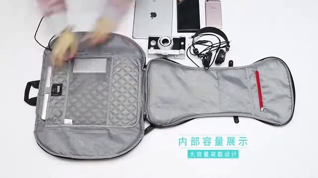 Рюкзак трансформер мужской TUGUAN 1796 черный смотреть онлайн