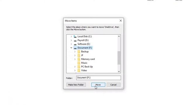 How to Change the Location of OneDrive Folder in Windows 10 смотреть онлайн
