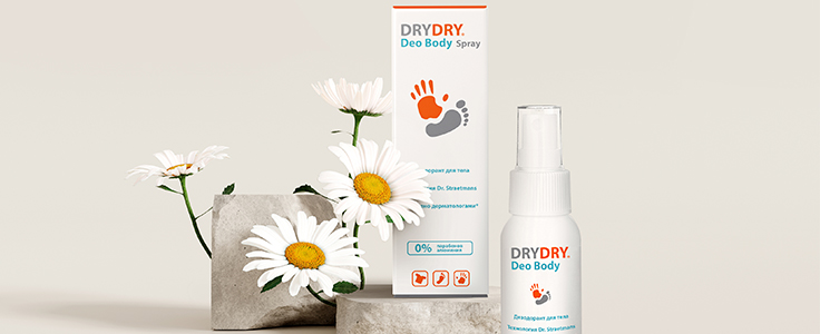 Дезодорант DRYDRY Deo body - ОБЗОР