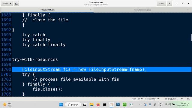 exceptions part 3 - handling exceptions смотреть онлайн