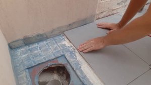 Меняем сливной Трап в Душе на улице, обходим плиткой, Смотри и  делай сам!!!