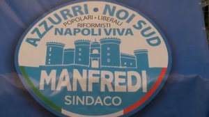 NAPOLI PRESENTAZIONE LISTA AZZURRI CON GAETANO MANFREDI SINDACO