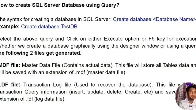 Create Alter and Delete Database in SQL Server #sql #sqlserver #techyatra #nishantgupta #ssms