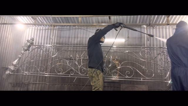 Хромирование перил «GOLD.KOVKA” смотреть онлайн