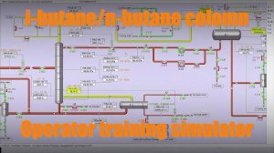 i-butane/n-butane colomn | Operator training simulator (OTS) RTsim