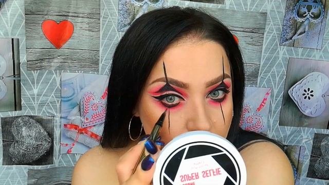 Макияж на Хэллоуин 2019. Простой макияж на Хэллоуин.