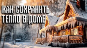 Как сохранить тепло в доме? Прямой эфир  5.01.24 18:00 по Мск.