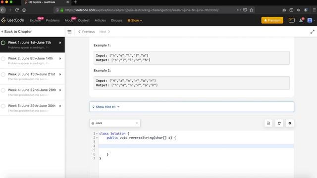 Reverse String | Java | LeetCode - Easy - 344 | The Code Mate смотреть онлайн