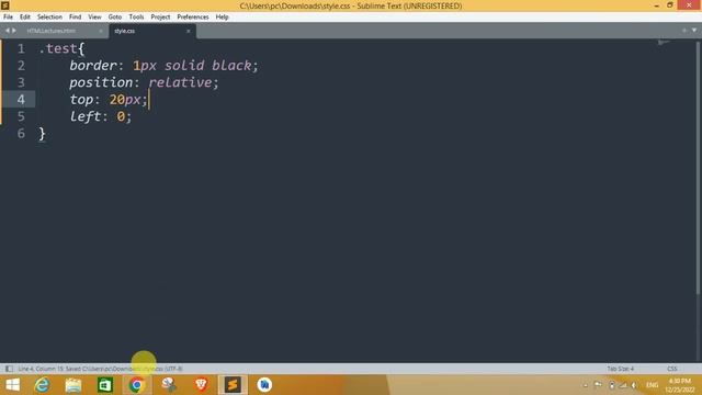 CSS Position Property | CSS Top, Left, Right & Bottom Properties | CSS Tutorials For Beginners