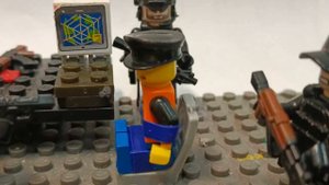 Лаборатория по производству горошка. Лего анимации