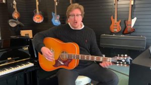 Epiphone Dove Studio | Rimmers Music - Demonstration & Tones With James