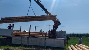 Строительство дома-бани 2 часть