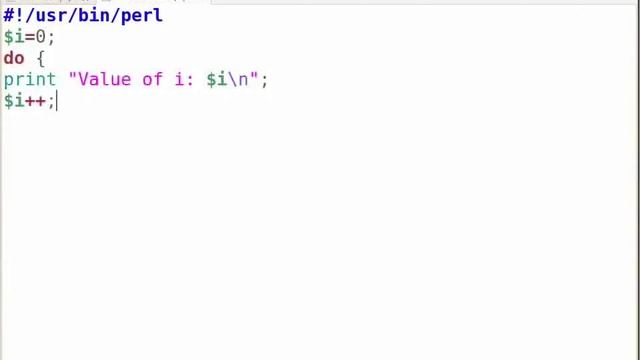 while do while loops - English