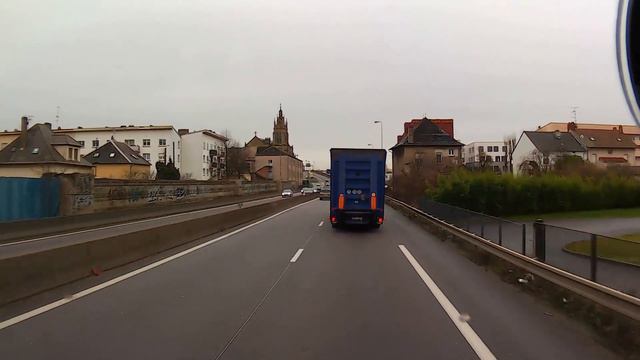 Дальнобой по Европе.Германия-Люксембург-Франция.В поиске заправки.( Часть 3)